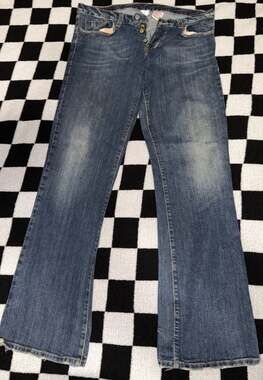 Vintage Lucky Brand Dungarees Slim Bootleg Made in USA Jeans